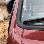 rock chip left side windshield