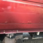 Seam rust LS center panel