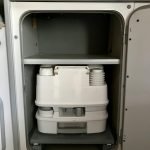 PortaPotty in Frig Compartment